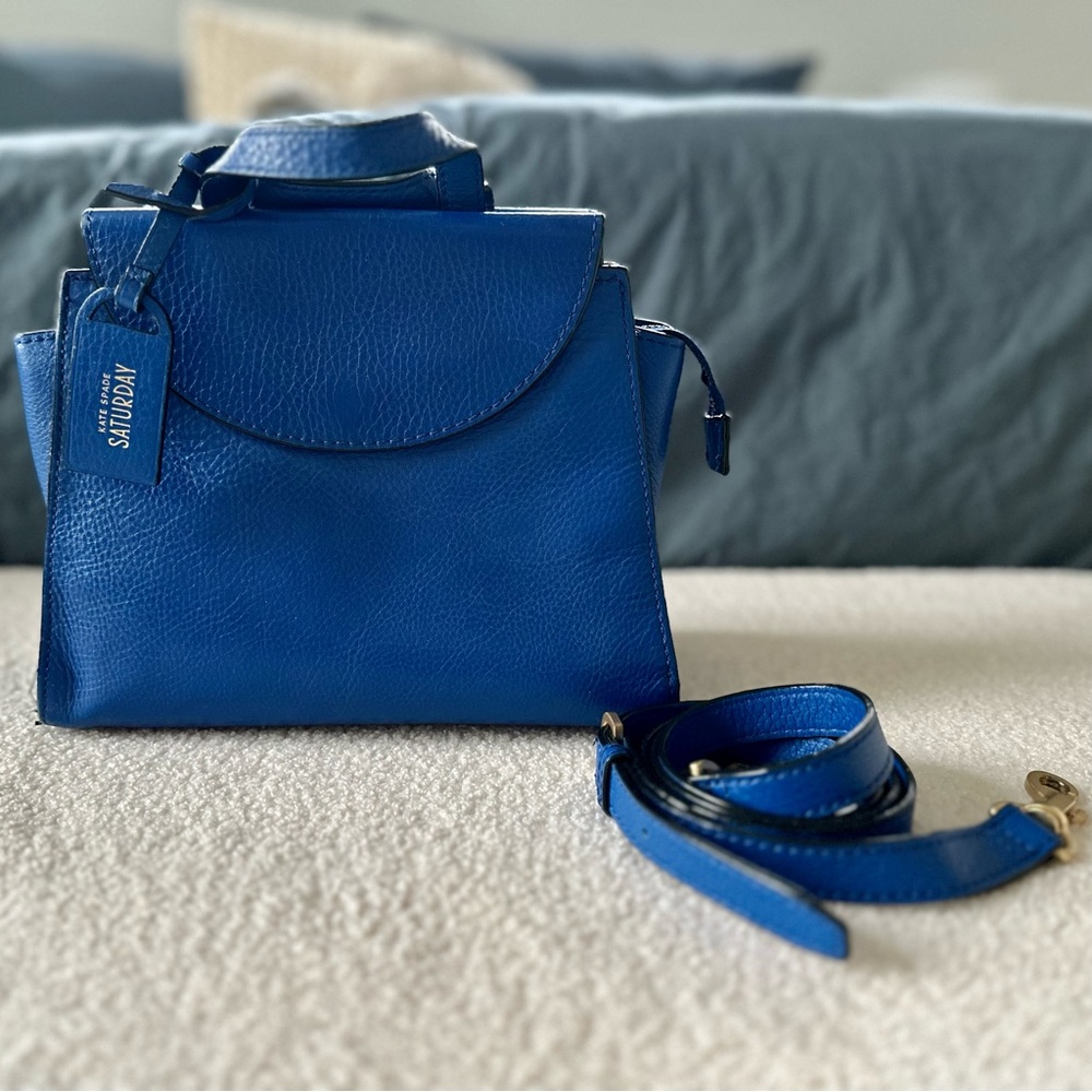 Kate Spade Saturday - The Mini A Satchel - Royal Blue